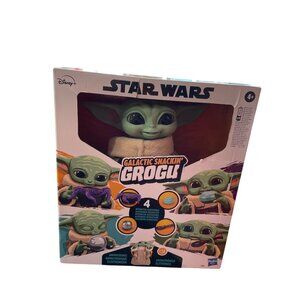Star Wars Galactic Snackin Grogu Animatronic Toy SKU 8950
